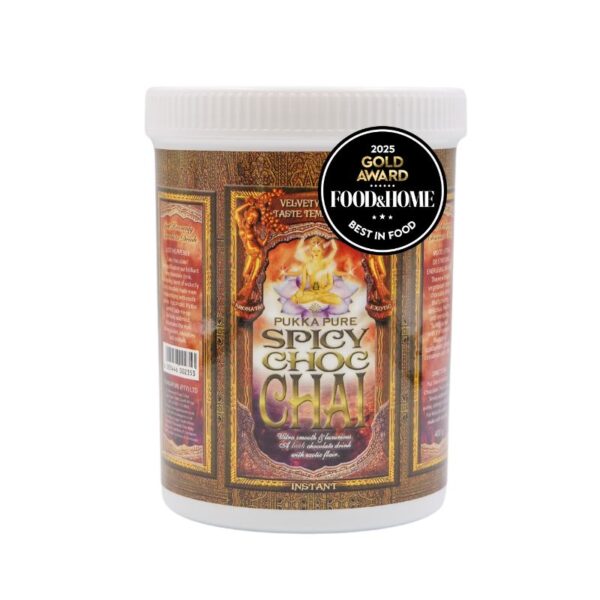 Spicy Hot Choc with sticker 800px